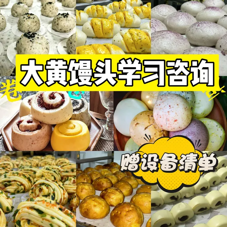 大黄馒头学习咨询，馒头包教会2