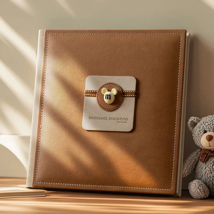 宝宝相册定制写真照片儿童成长纪念册毕业高端皮质手册照片书相片