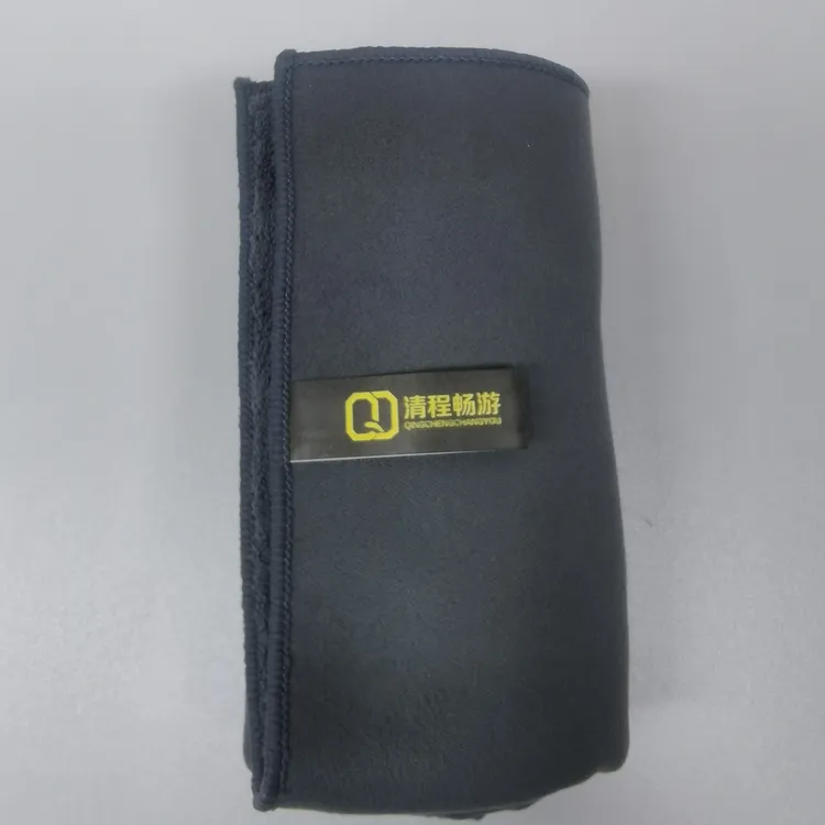 【清程钓具】钓鱼专用毛巾强吸水不沾饵擦手无水渍仿麂皮+珊瑚绒