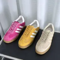 X韩版新款百搭厚底女板鞋反绒经典休闲鞋 803
