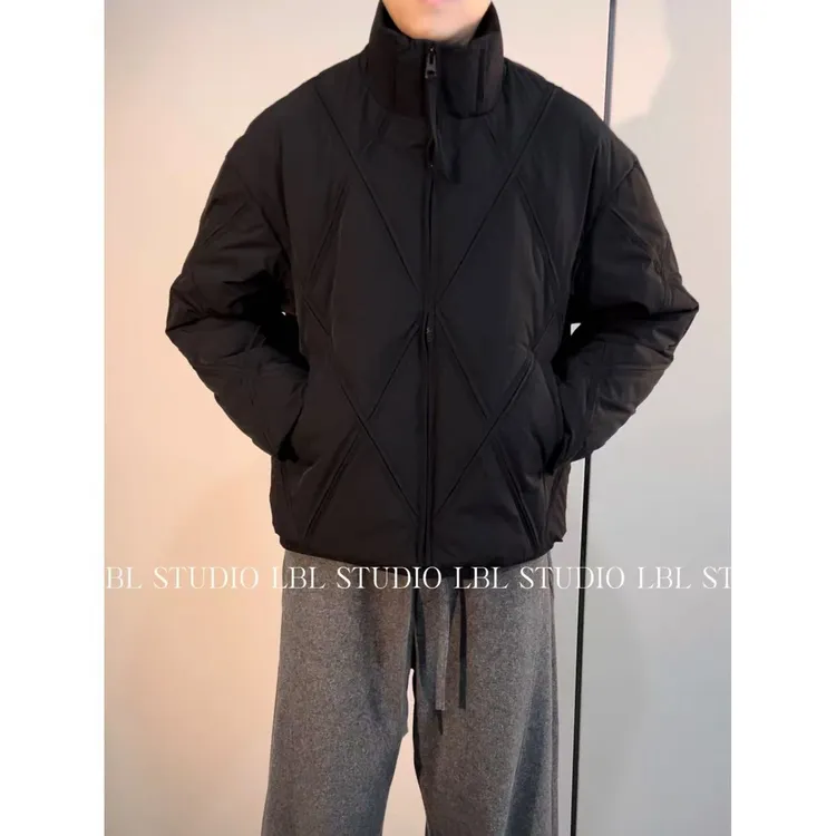 冬季 小立领 短款 保暖羽绒服