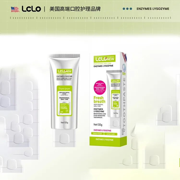 【美国原装进口】LCLO祛渍牙膏120g*3盒（试用一盒）