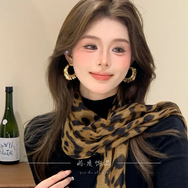 【恰度】轻奢灵动流苏圈圈耳钉气质百搭