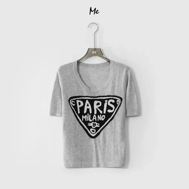 ME【Paris】夏季新款女士显瘦百搭时尚针织衫MEQS3692