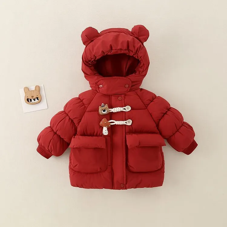 巴拉巴拉联名Ncnomd羽绒服女孩冬装新款加洋气2025加厚冬季加绒加