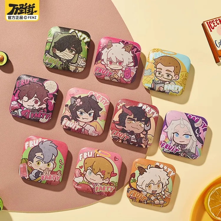 【代拆】万圣街果味满满系列盲盒徽章冰箱贴透卡伪拍立得动漫官谷子