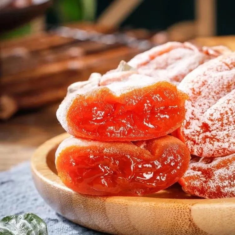 礼盒装陕西正宗富平吊柿饼自然糖霜软糯流心蜜汁鲜甜农家产地直发