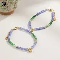 【举石臻品】TH0927-555-108坦桑石手链（一件/多样性发/约3mm+）F
