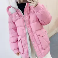 112时尚休闲韩版百搭短款连帽羽绒服Y5112/GP