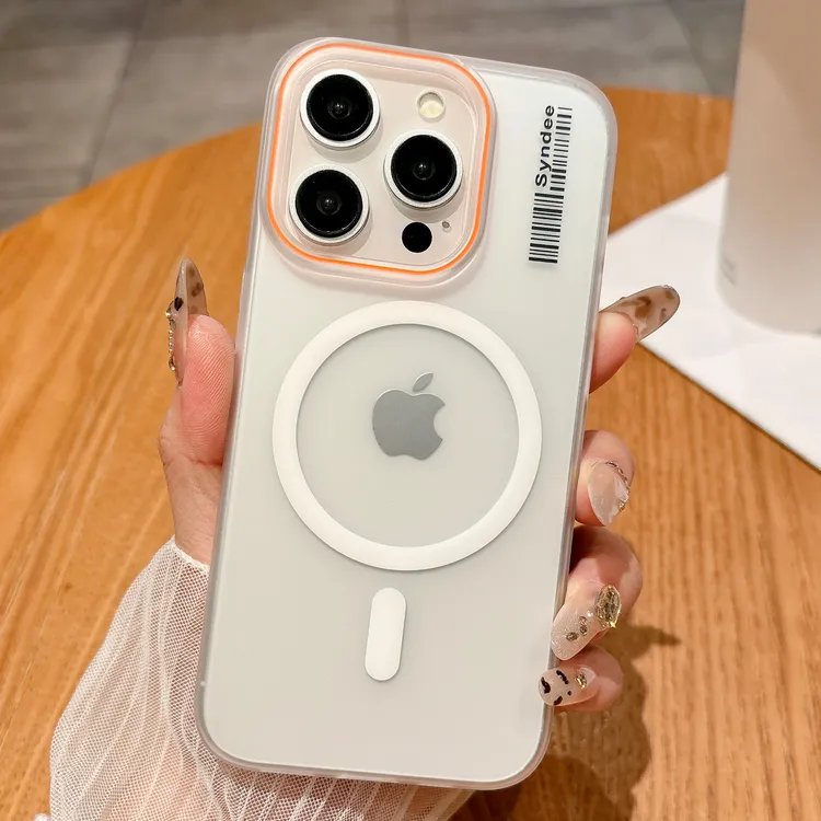 适用苹果17pro手机壳iphone16promax透明磁吸iPhone15pro超薄磨砂