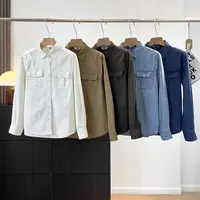  特！口碑品质线！全棉好面料！正肩长袖牛仔衬衫 H6836 女装 V1825 