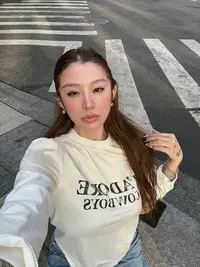 S,one  私人定制 喷绘水洗磨破做旧龟裂美式复古长袖