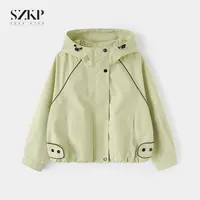SZKP秋季新款女童装休闲上衣中大童时尚洋气儿童外套BGYQ552929