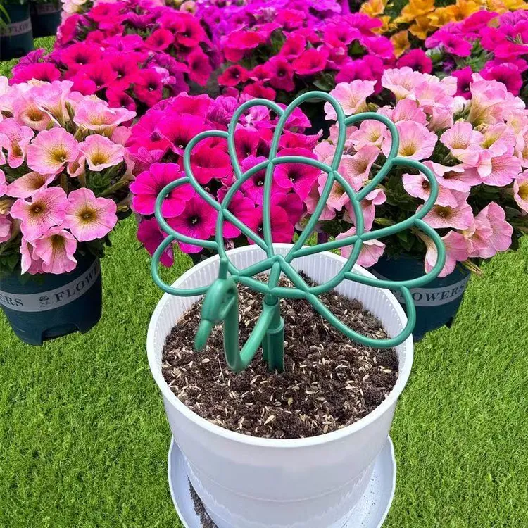 孔雀太阳花架室内花架太阳花造型单层花架固定支撑架花卉支撑花器