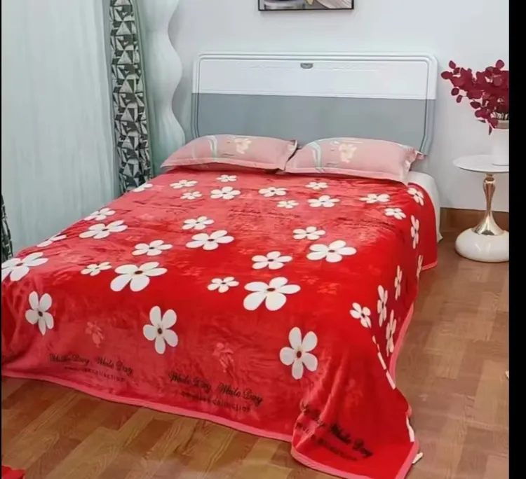 加厚款金貂巴黎绒毯不起球不掉色不起静电