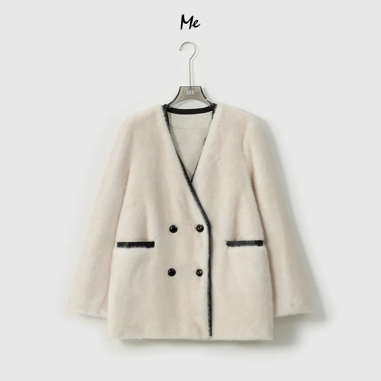 ME【白露】轻奢极简新款时尚百搭休闲设计师外套MEQC3867