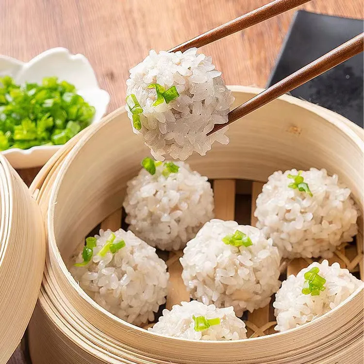 湖北特产洪湖莲藕糯米珍珠藕丸加热即食老少皆宜冷链到家