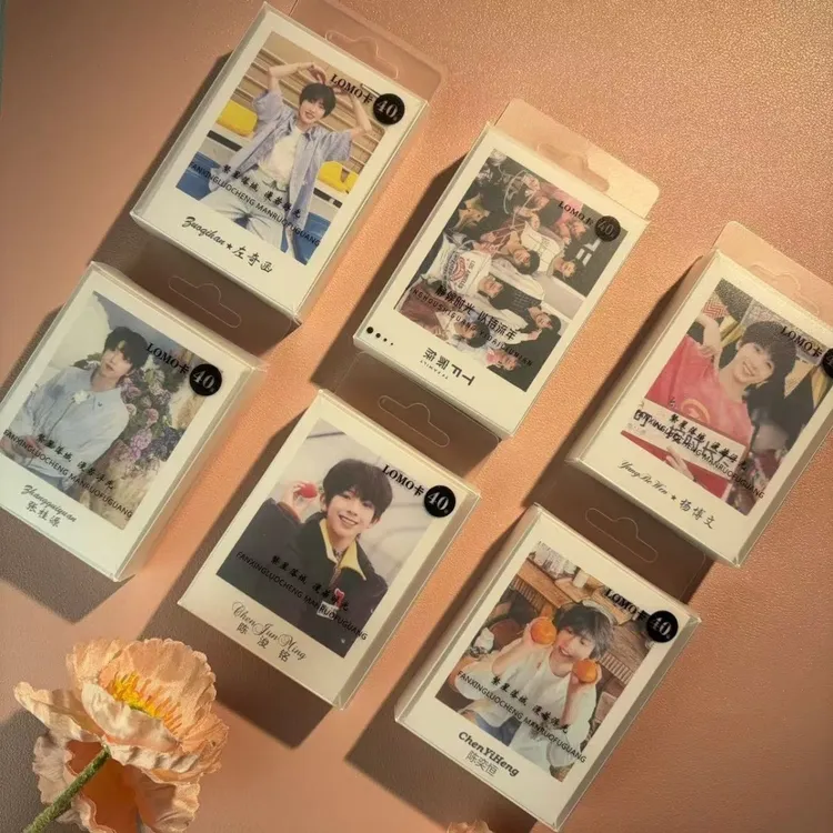 TF家族四代lomo卡杨博文张桂源周边高清LOMO卡片立得留言小卡精美