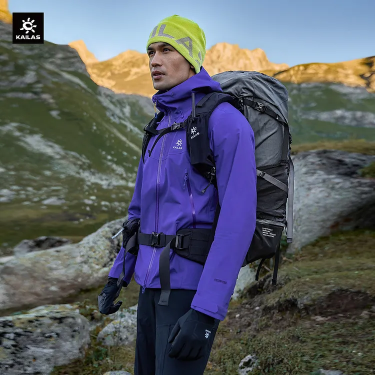 KAILAS凯乐石博格达户外登山防水防风硬壳中性款冲锋衣KG2511126
