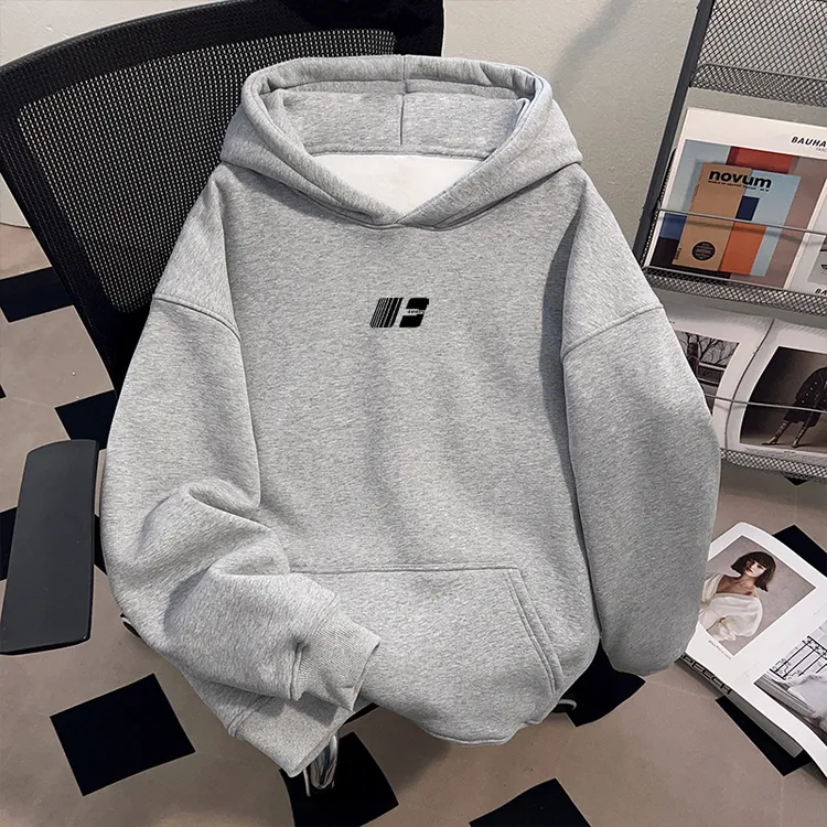 jtrt高街简约印花美式潮牌长袖T恤男女秋冬季连帽宽松休闲卫衣ins