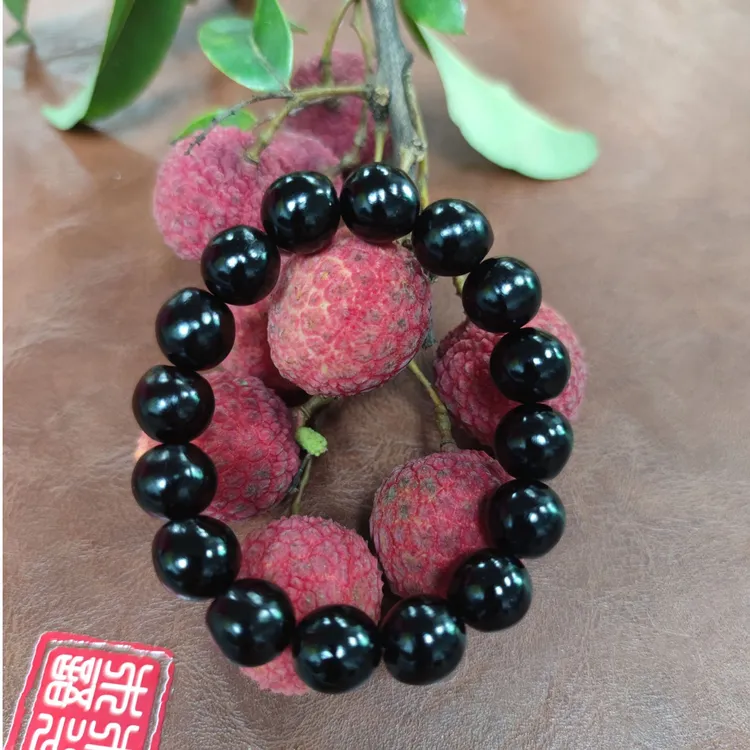 【精品级】无患子近圆非金属饰品纯天然手串佛珠捻珠鬼见愁