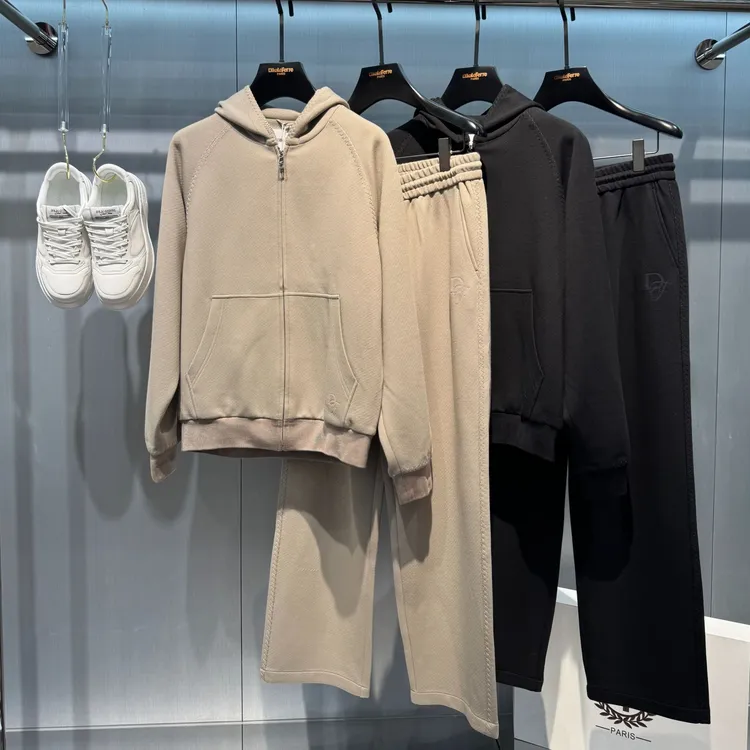 DIKALO FERRE/迪卡里奥 费雷D53TZ927A+B男士秋季新款连帽套装