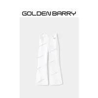 GOLDENBARRY|506036“软风吻腿”牛仔喇叭裤