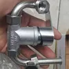 批发加厚304不锈钢电热水器混水阀冷热混合U型水龙头明装开关淋浴