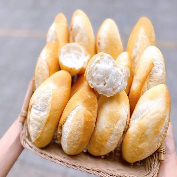 手工新鲜法棍无馅面包可做越式三明治 banh mi viet nam 10个
