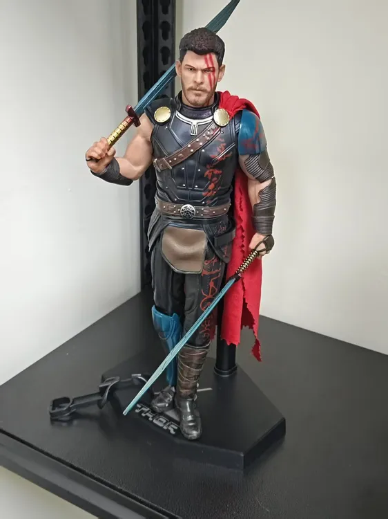 漫威复仇者联盟真人1/6双刀雷神托尔索尔手办模型30厘米真人
