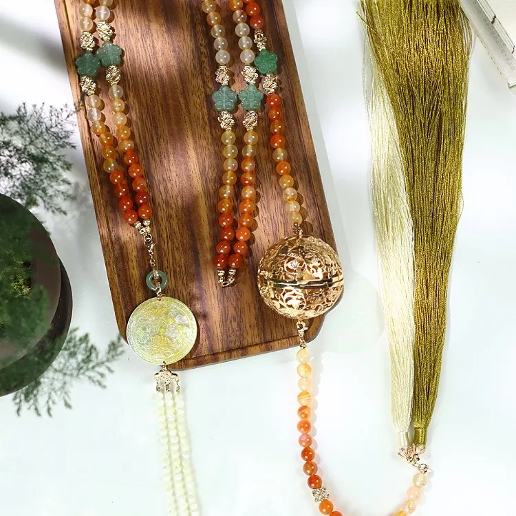 桃花诗酒家｜鞠衣｜璎珞汉服旗袍国风配饰