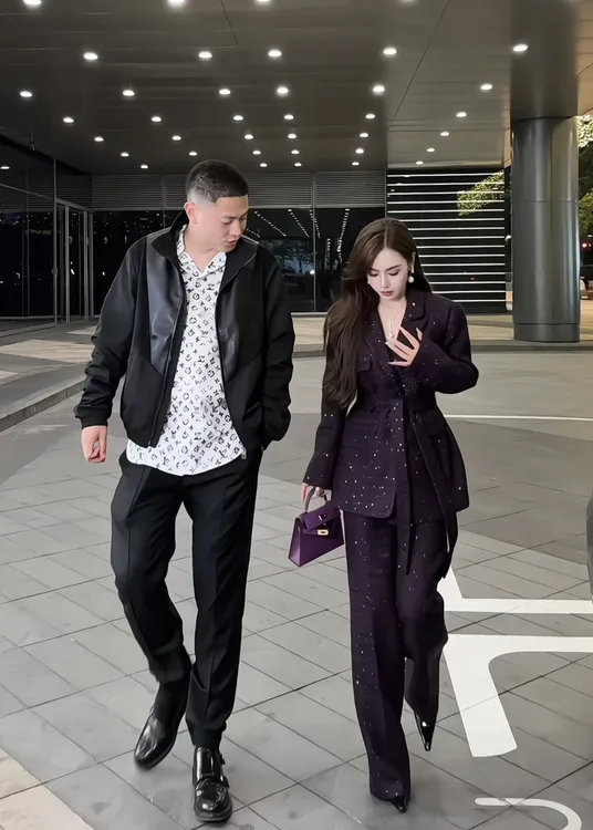 【冬装新款】DO665冬季显瘦高级休闲时尚气质紫色西装+裤子套装