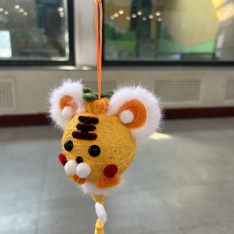 可爱小老虎灯笼挂件