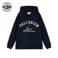 帕拉丁冬季男款上装时尚复古印花连帽卫衣1012743