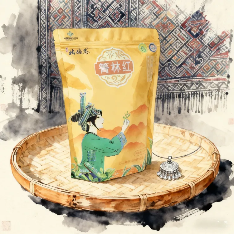 云南广南特色姑娘茶文山风味佳选