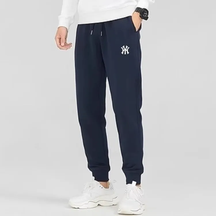 【精品欧货】2025秋冬新款休闲卫裤男士运动裤宽松百搭小脚束脚长裤