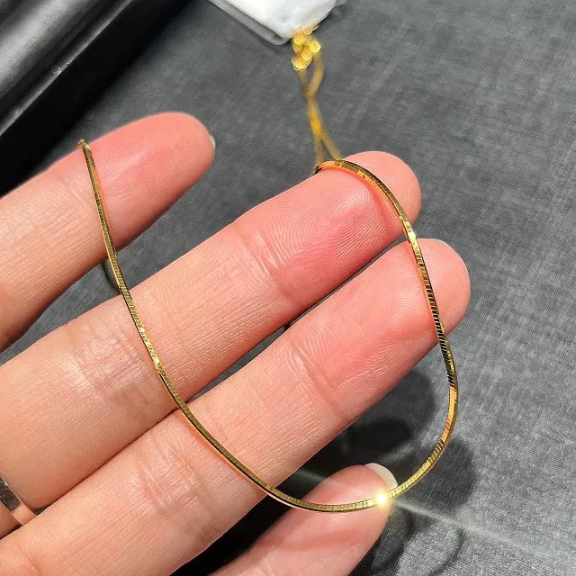   【清货专属链接】 PL021 亮面蛇骨链 45cm素链 吊坠配链