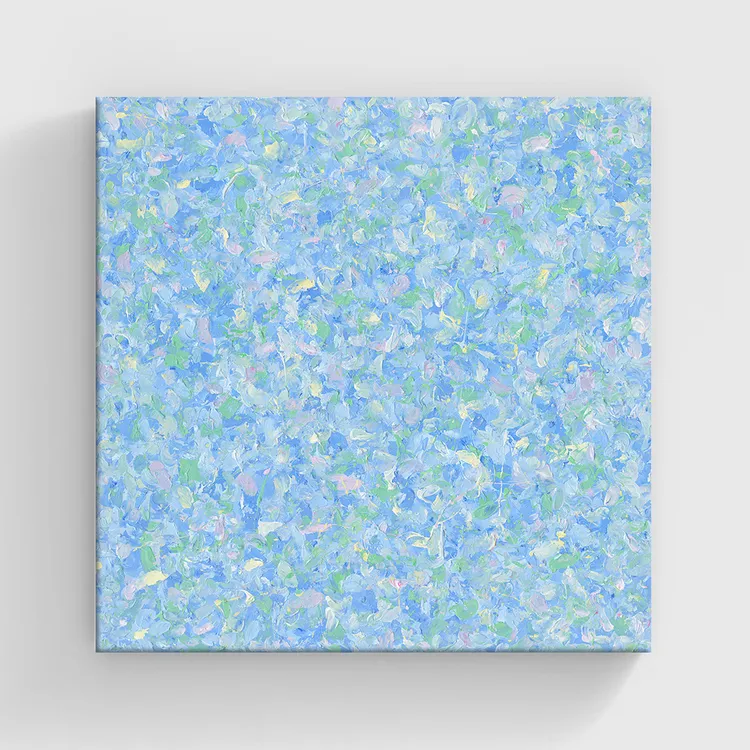 FallinArt奶油风何呦呦《天与空》抽象浪漫治愈装饰画·挂画