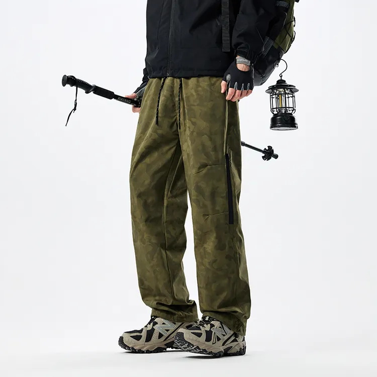 新款休闲裤男女同款四季潮牌宽松百搭户外冲锋裤工装长裤裤子