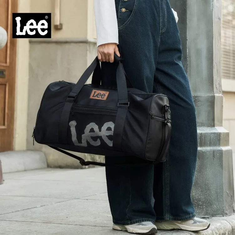 【旅行必备】Lee户外手提包运动健身包男士出行轻便单肩行李包休闲