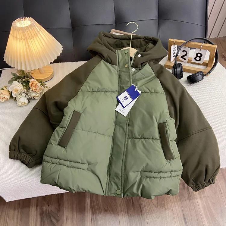 佑妈家童装 男女童中大童潮款棉服 儿童冬款加厚棉袄保暖