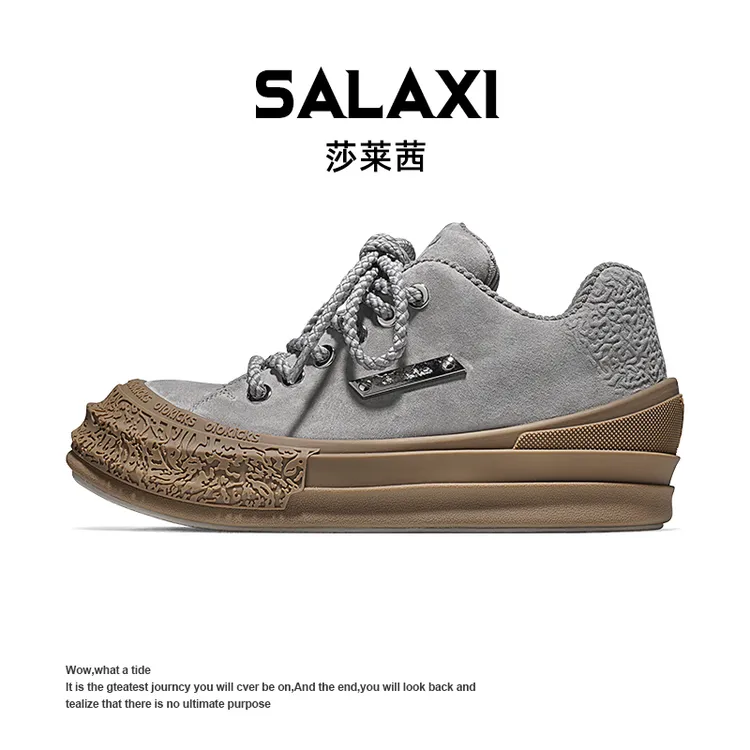 SALAXI/莎莱茜 2025冬季新品城市户外舒适百搭复古低帮运动板鞋