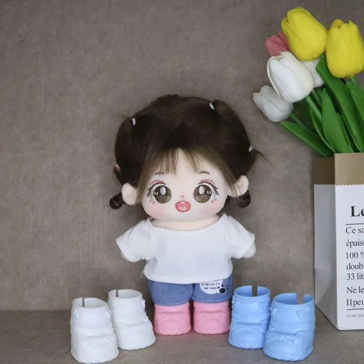 棉花娃娃20厘米娃鞋新款象象靴娃鞋棉花娃娃胖胖体的可穿玩具配件