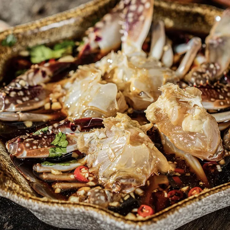 【生腌梭子蟹块】舟山梭子蟹块 潮汕生腌 500g/桶 生腌新口味 超赞