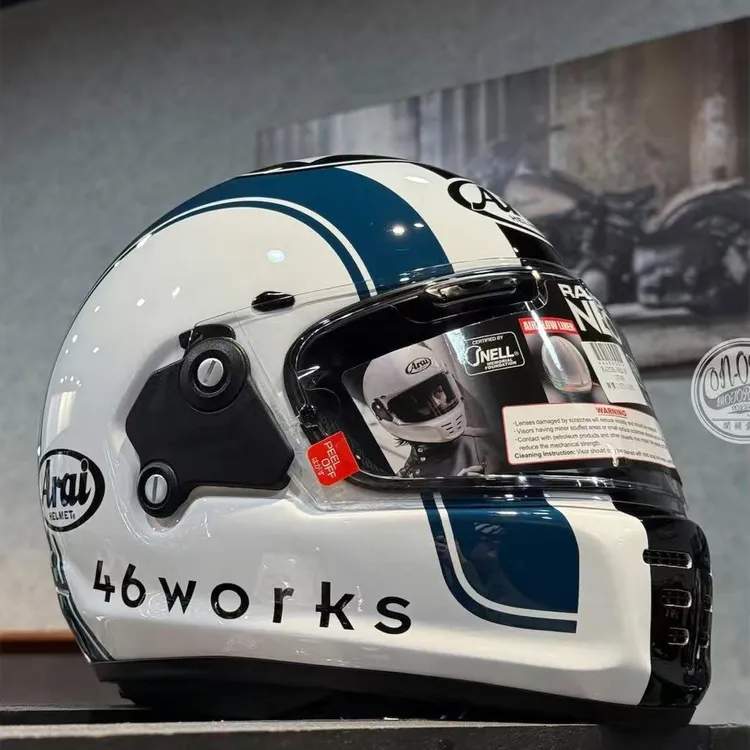 现货日本Arai neo 46works race机车摩托车复古安全头盔