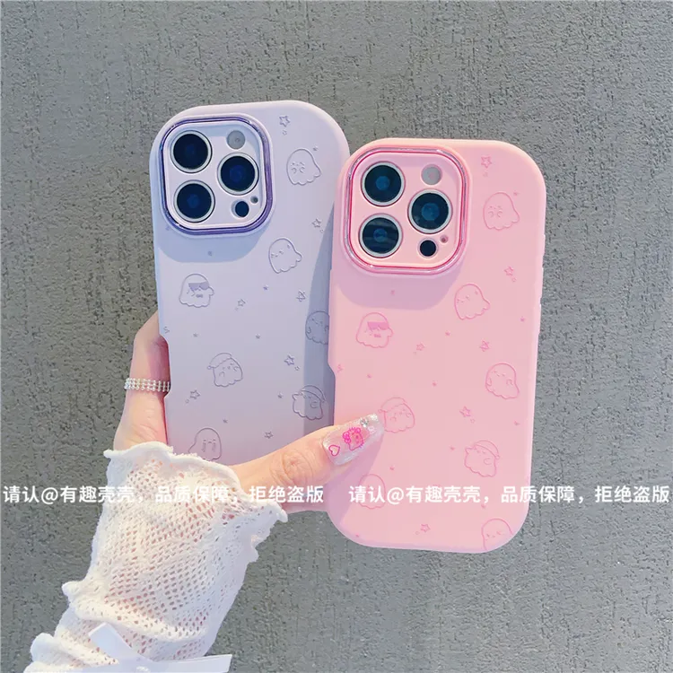金属小胖妹适用苹果17/iPhone/华为荣耀/VIVO/OPPO/小米手机壳潮
