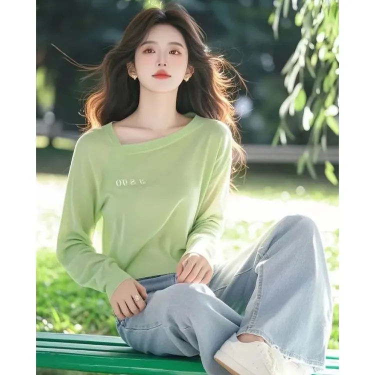 女装2025新款高级感薄款宽松防晒套头长袖上衣百搭衣时尚休闲裤子