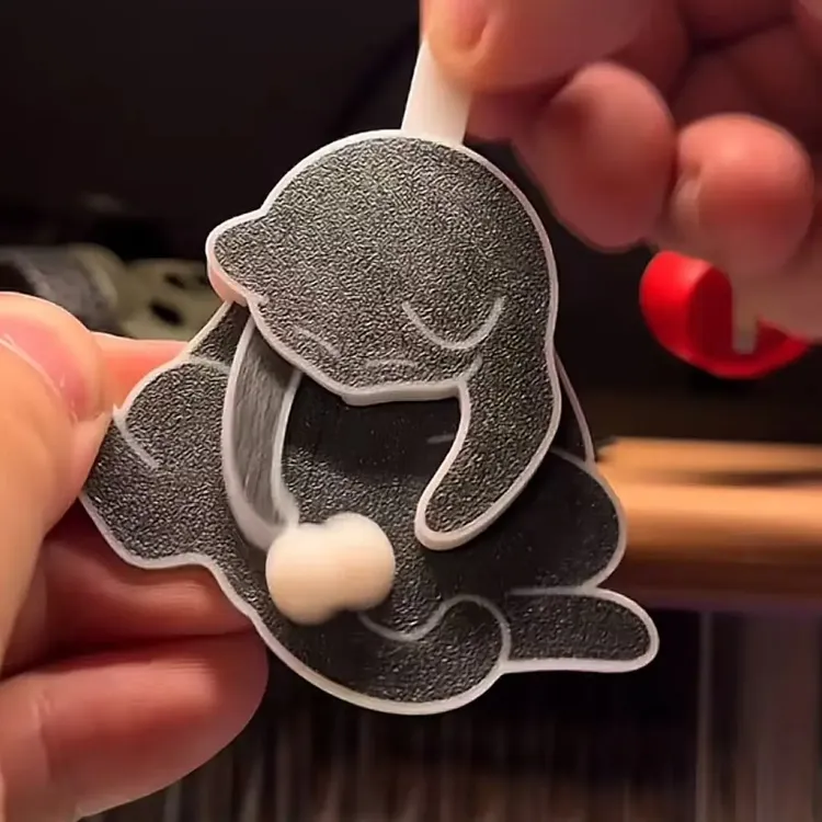 创意捣蛋猫拉伸玩蛋猫咪旋转蛋蛋挂件可爱搞怪包饰品钥匙扣E384