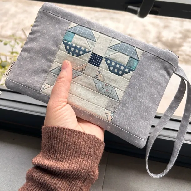 可爱生日礼物 手工拼布小包 钥匙包卡包零钱包