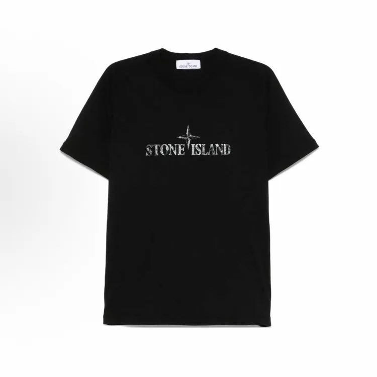 【敏姐专属】全新未使用 STONE ISLAND 石头岛黑色指南针短袖T恤